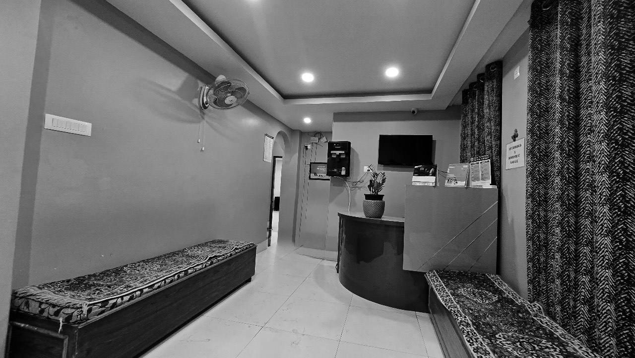 The Olive Dental reception and waiting area